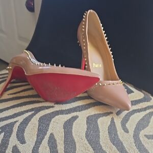 Aris Tan Studded Stiletto Heels
